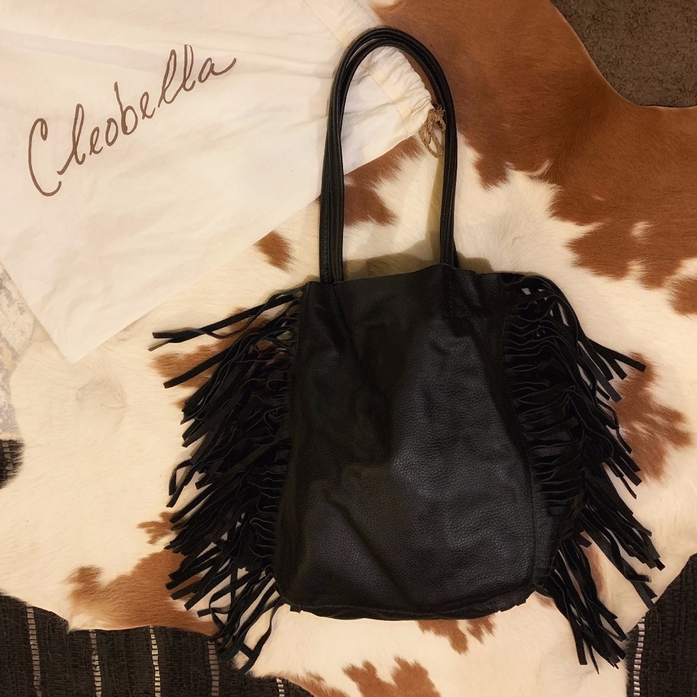 Cleobella Hendrix Fringe Tote - PRISTINE CONDITION